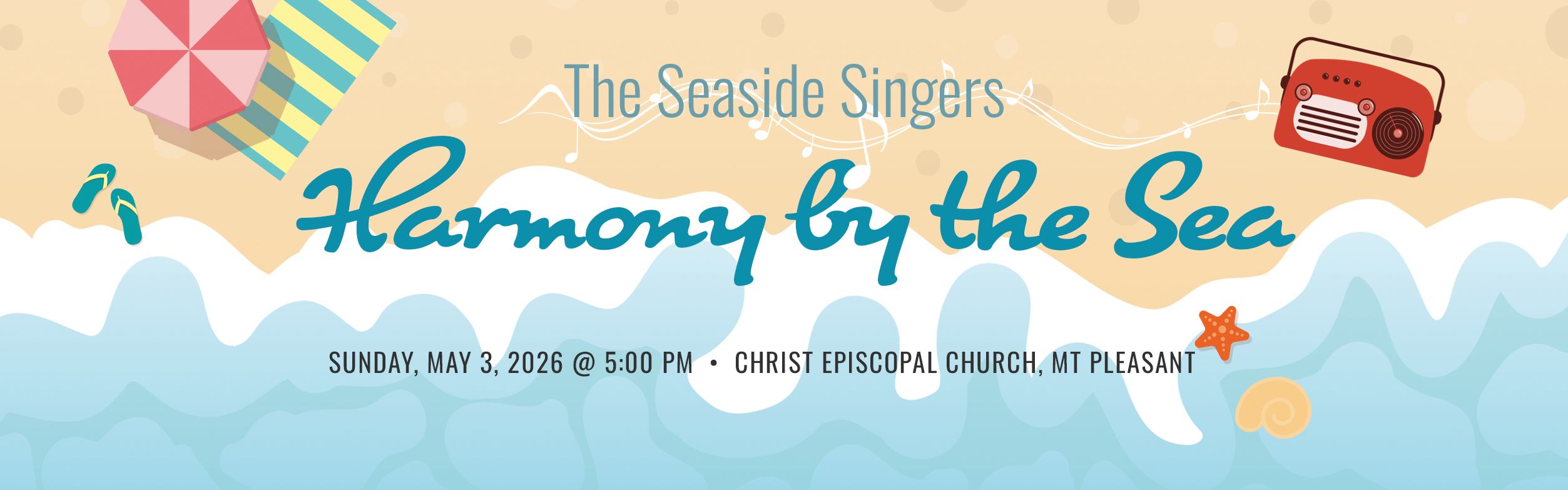 Harmony by the Sea - Concert for Spring 2026 Seaside Singers
